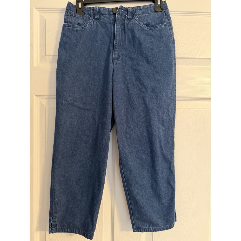 Talbots Signature Petite denim capri pants‎ 6P